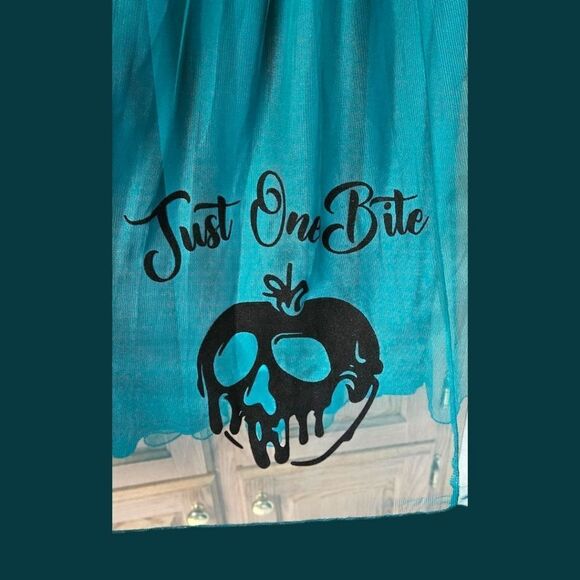 TORRID DISNEY RETRO VILLIANS COLLECTION Midi SKULL TULLE SKIRT 1X - Picture 8 of 16